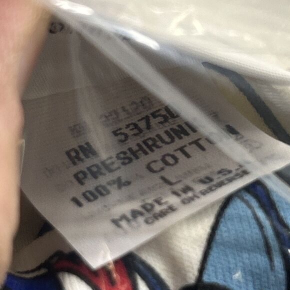 Vintage 1997 Warner Bros. Bugs Bunny & Gang Looney Tunes Shirt SZ L Made In USA - Picture 10 of 10